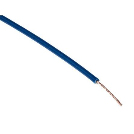 Zapojovací vodič, řada: FlexiVolt, prameny vodičů: 66/0.07 mm, Modrá, 500V 100 m 23 AWG Staubli