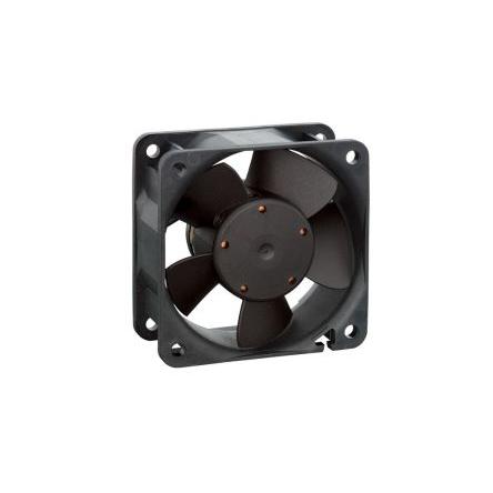 ebm-papst Axiální ventilátor, řada: 600, průtok vzduchu: 19 m³/h 1.1 W 24V dc 39 mA 60 mm 60mm 25 mm
