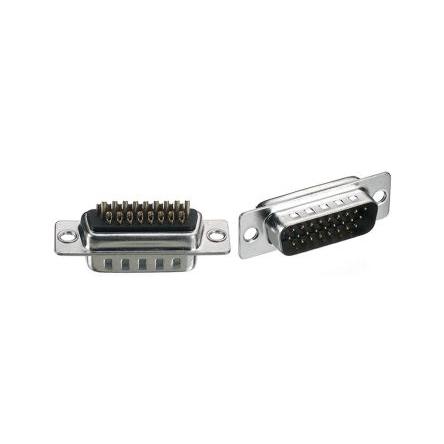 FCT from Molex Konektor D-Sub, řada: 173113, počet kontaktů: 62, orientace těla: Rovný, Pájka Vnější, DC-62, 125V