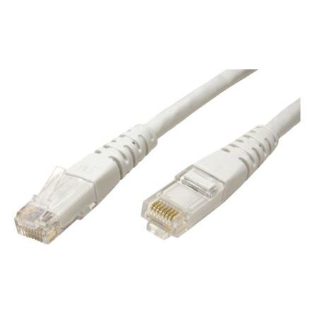 Roline Kat6 Ethernetové kabely, Šedá, Polyvinylchlorid, A: RJ45 1 m Vnější, B: RJ45 Vnější, typ pláště: Nestíněný