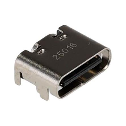 Molex Konektor USB C, řada: 217179 Vnitřní, počet portů: 16portový, orientace těla: Pravý úhel Konektor USB, 30V, Montáž