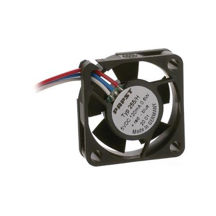 ebm-papst Axiální ventilátor, průtok vzduchu: 4.6 m³/h 0.7 W 5V dc IP20 25 mm 25mm 8 mm