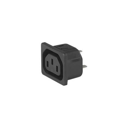 SCHAEFFLER Konektor IEC F (výstup), orientace těla: Rovný, Zacvakávací montáž Vnitřní, 250V 10A