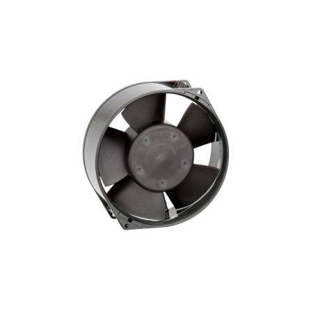 ebm-papst Axiální ventilátor, řada: 7000, průtok vzduchu: 345 m³/h 22 W 24V dc 615 mA 150 mm 150mm 55 mm