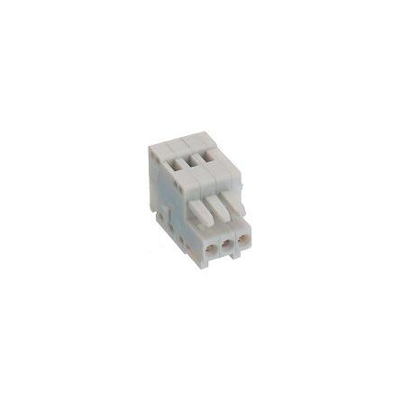 WAGO Zásuvný blok Terminal, řada: 733, rozteč: 2.5 mm, počet řad: 1, počet kontaktů: 10, orientace těla: Rovný, Zelená
