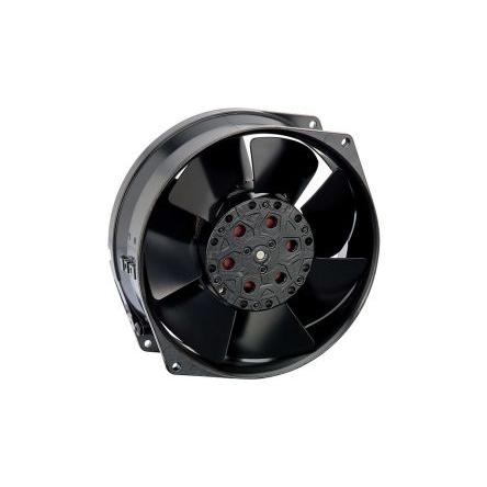 ebm-papst Axiální ventilátor, řada: RoHS, průtok vzduchu: 380 m³/h 38 W 115V ac 150 mm 150mm 55 mm