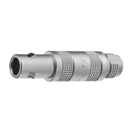 Lemo Koaxiální konektor, řada: FFA Vnější, 50 Ω, orientace těla: Rovný, Kabel NIM CAMAC Pájecí, typ kabelu: RG174A/U,