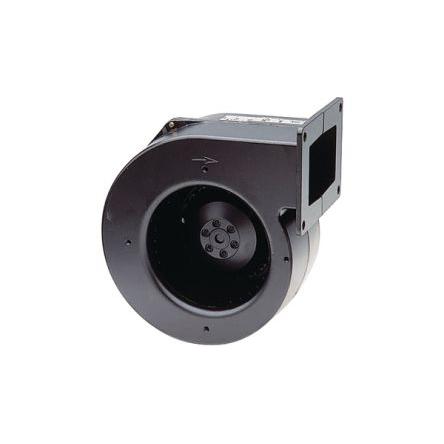 ebm-papst Odstředivý ventilátor, řada: G2E 120 Odstředivý, průtok vzduchu: 225 m³/h 230V AC 178 mm 172mm 193.4 mm