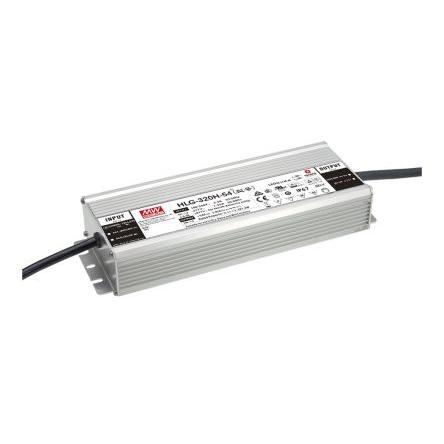 LED ovladač, řada: HLG HLG-320H-24 24V 320 W IP67 MEAN WELL