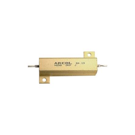 Pevný rezistor s drátovým vinutím, řada: HS50 330 Ω ±1 % HS50 330R F 50 W, Hliník Vinutý Arcol Ohmite