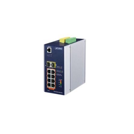 Ethernetový přepínač, model: IGS-6325-8UP2S 10portový 2.5Gbps Planet Řízený Napájení přes síť Ethernet