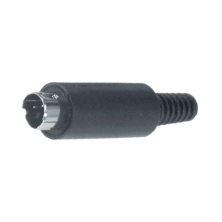 Deltron Connectors Konektor DIN, řada: MD, počet kontaktů: 8, 250V, orientace těla: Rovný 1A, formát pólů: 8 MD08PZ