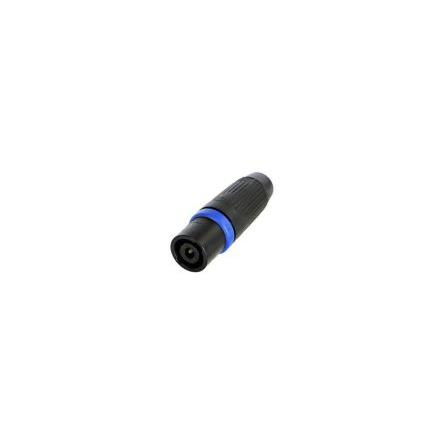 Neutrik Konektor pro reproduktory NLT4MXX-BAG, počet kontaktů: 4, orientace těla: Rovný, barva Černá, Kabel Vnější,