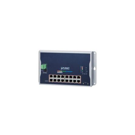 Ethernetový přepínač, model: WGS-4215-16P2S 16portový 1Gbps Planet Řízený Napájení přes síť Ethernet
