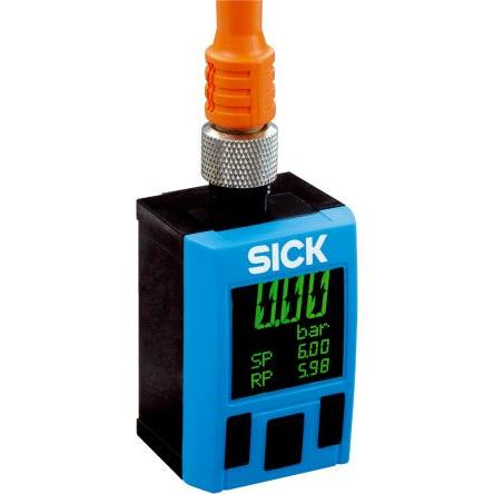 Tlakový spínač PNP/NPN, řada: PAC50 Stlačený vzduch -1 bar 17V dc, 30 V dc IP67, IP65, max. tlak: 5 bar SICK