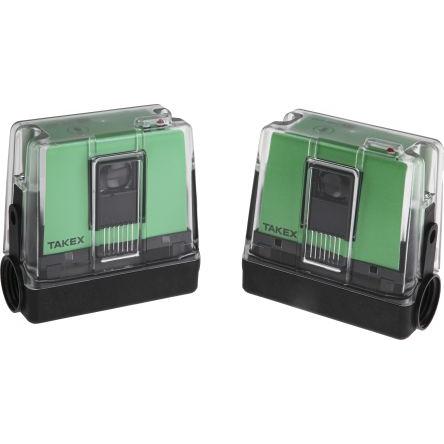 RS PRO Fotoelektrický snímač, řada: RS PRO LED Blok Šroub, výstup: Relé Prostřednictvím přijímače paprsku IP66