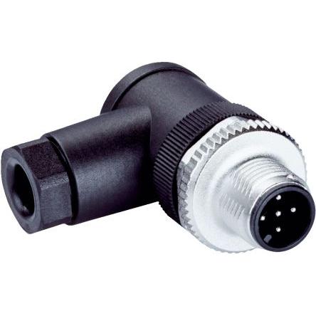 Kulatý konektor, počet kontaktů: 5, Kabel, velikost: M12 SICK, pohlaví kontaktu: Vnější, orientace těla: Úhlový