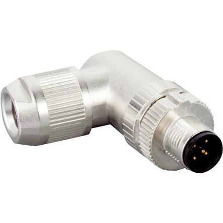 Kulatý konektor, počet kontaktů: 5, Kabel, velikost: M12 SICK, pohlaví kontaktu: Vnější, orientace těla: Úhlový