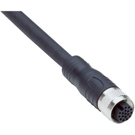 Kabel konektoru, A: Vnitřní, A: M12, Rovný 17, B: Bez koncovky, B: Vnější, 30 V ac, 30V dc 4, IP67, řada: YF2A2D SICK 10