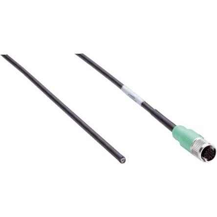 Kabel konektoru, A: Vnitřní, A: M12, Rovný 17, B: Bez koncovky, B: Vnější 4, řada: YF2A72 SICK 10 m