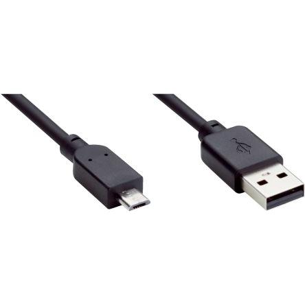 Kabel konektoru, A: Vnější, A: Micro USB B 4, B: USB typu A, B: Vnější, 5 V ac, 5V dc 4, řada: YMUSA4 SICK 5 m