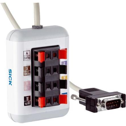 Kabel konektoru, A: Vnitřní, A: Rovný 9, B: D-SUB 9kolíkov��, B: Vnější 8, IP67, řada: DSL SICK 500 mm