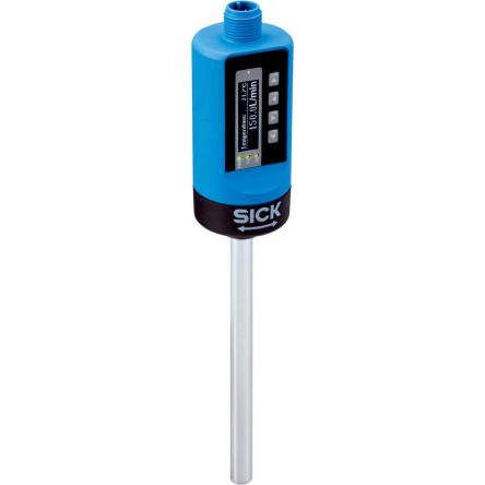 SICK, řada: FTS Senzor kapaliny Snímač průtoku Kapalina 3cm/s → 600cm/s max. tlak 100 bar