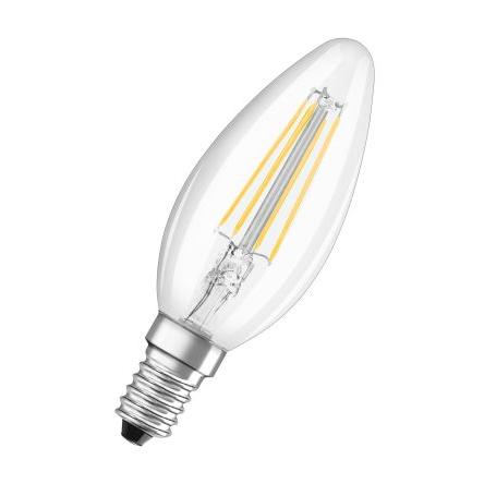 LED žárovky, řada: LED Retrofit CLASSIC, objímka žárovky: E14, Svíčka, barevný tón: Teplá bílá LEDVANCE