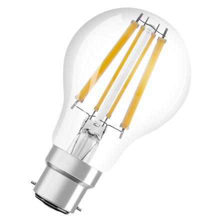 LED žárovky, řada: 40580, objímka žárovky: B22d, Klasická žárovka, barevný tón: Chladná bílá LEDVANCE