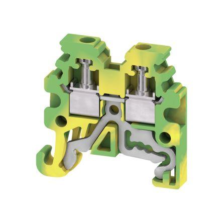 Weidmüller Svorka PE 1798460000, řada: WPE, 400V Zelená, Žlutá 1.5mm² 1 Šroubová IECEx/ATEX