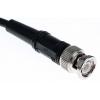 Koaxiální kabel, řada: BNC RG58C/U, Černá Polyvinylchlorid, vnější průměr: 4.95 mm OD 250 mm 50 Ω Atem S koncovkou