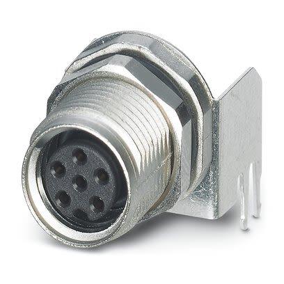 Přípojka, počet kontaktů: 6, Zadní, velikost: M8 Phoenix Contact, pohlaví kontaktu: Vnitřní Zásuvka, řada: