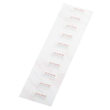 Teplocitlivý štítek 4úrovňový Kulatý RS PRO 49 °C 65 °C