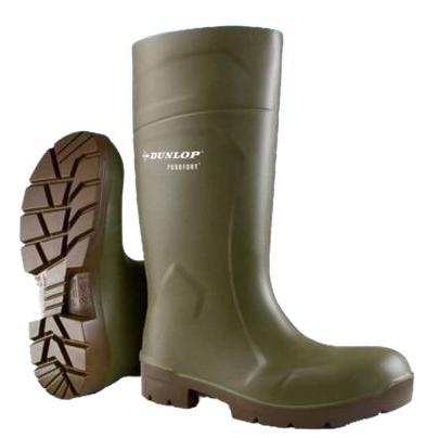 řada: Purofort Bezpečnostní obuv obuv Unisex, Ocel 6.5, Zelená Ano Dunlop 40 SRC