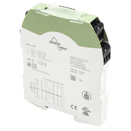 Elesta Lišta DIN 24V dc 6pólový 2 NC/3 NO