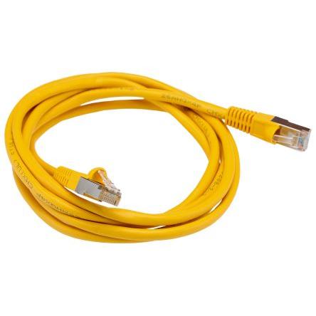 RS PRO Cat5e Ethernetové kabely, Žlutá, Polyvinylchlorid, A: RJ45, 300V 2 m Vnější, B: RJ45 Vnější, typ pláště: FTP