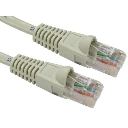 RS PRO Kat6 Ethernetové kabely, Šedá, Polyvinylchlorid, A: RJ45, 300V 0.5 m Vnější, B: RJ45 Vnější, typ pláště: UTP