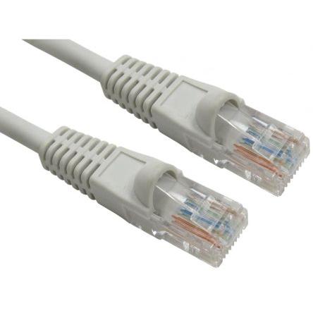 RS PRO Kat6 Ethernetové kabely, Šedá, Nízko dýmivý bezhalogenový, A: RJ45, 300V 15 m Vnější, B: RJ45 Vnější, typ pláště: