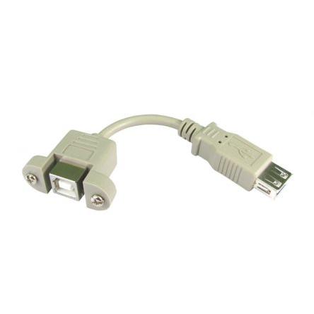 RS PRO Kabel USB Vnitřní, A: USB typu A, 120 mm Vnitřní, Béžová, B: USB typu A