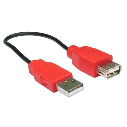 RS PRO Kabel USB Vnitřní, A: USB typu A, 225 mm Vnitřní, Černá, B: USB typu A
