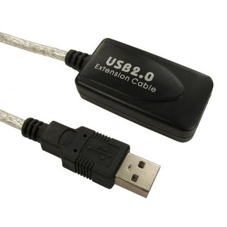 RS PRO Kabel USB Vnitřní, A: USB, 5 m Vnitřní, Černá, B: USB