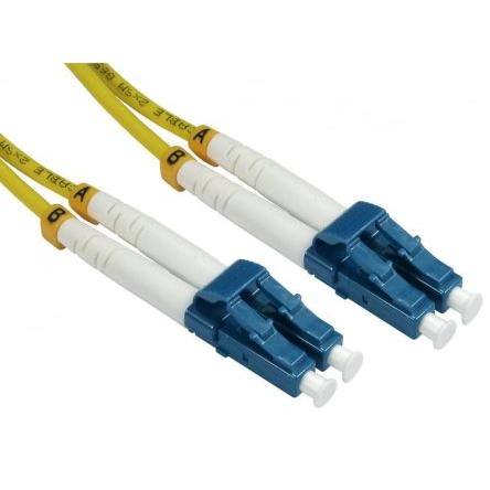 RS PRO Optický kabel 3 mm 2žilový 15 m Nízko dýmivý bezhalogenový plášť, Žlutá