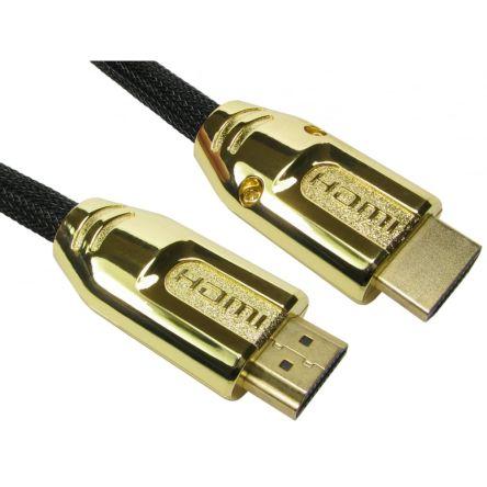 RS PRO, řada: RS PRO HDMI 2.0 10 m, A: Vnější HDMI, B: Vnější HDMI