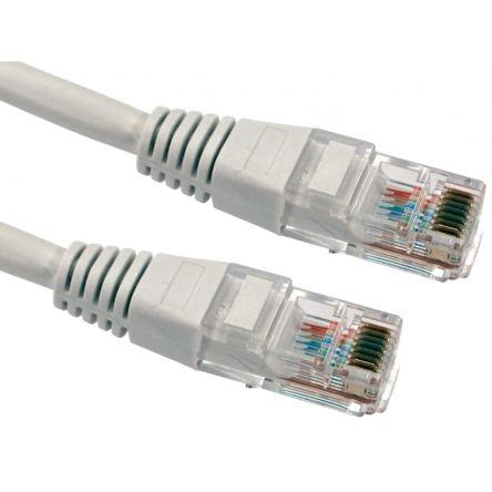 RS PRO Cat5e Ethernetové kabely, Bílá, Polyvinylchlorid, A: RJ45, 300V 1.5 m Vnější, B: RJ45 Vnější, typ pláště: UTP
