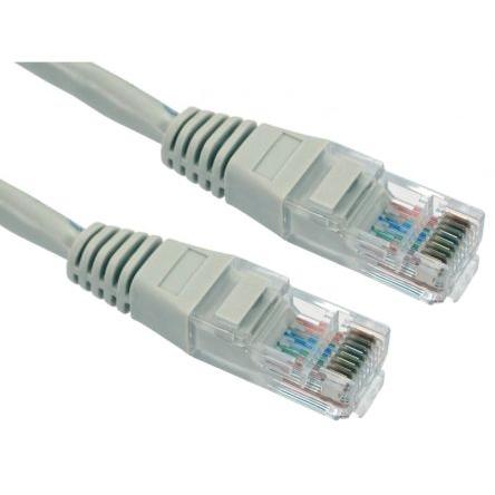RS PRO Cat5e Ethernetové kabely, Šedá, Polyvinylchlorid, A: RJ45, 300V 8 m Vnější, B: RJ45 Vnější, typ pláště: UTP