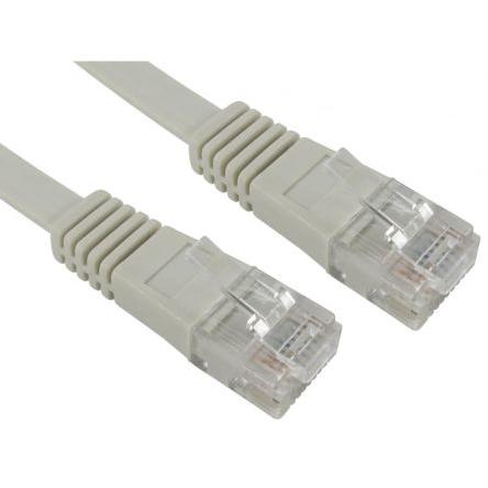 RS PRO Cat5e Ethernetové kabely, Šedá, Polyvinylchlorid, A: RJ45, 60V 1.5 m Vnější, B: RJ45 Vnější, typ pláště: UTP