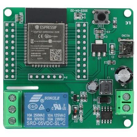 Komunikační a bezdrátový vývojový nástroj Relay Control Card Bluetooth, Wi-Fi ESP32-RELAY01 Seeit, klasifikace: Modul,