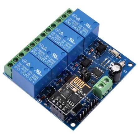 Komunikační a bezdrátový vývojový nástroj pro 802.11 b/g/n Relay Control Card Wi-Fi ESP-RELAY04-5V Seeit, klasifikace: