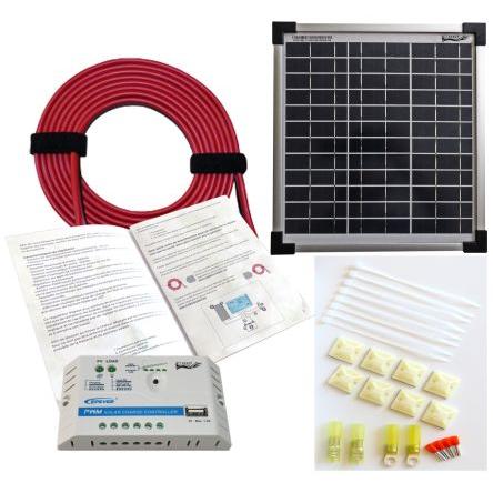Seeit Solární panel 10 W Sada solárních panelů 12 V 50 W