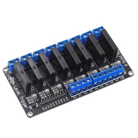 Komunikační a bezdrátový vývojový nástroj pro Fototorické izolované polovodičové relé Relay Control Card SSR-RELAY08-HL